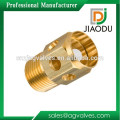 Top quality antique brass tube fitting cnc turning parts